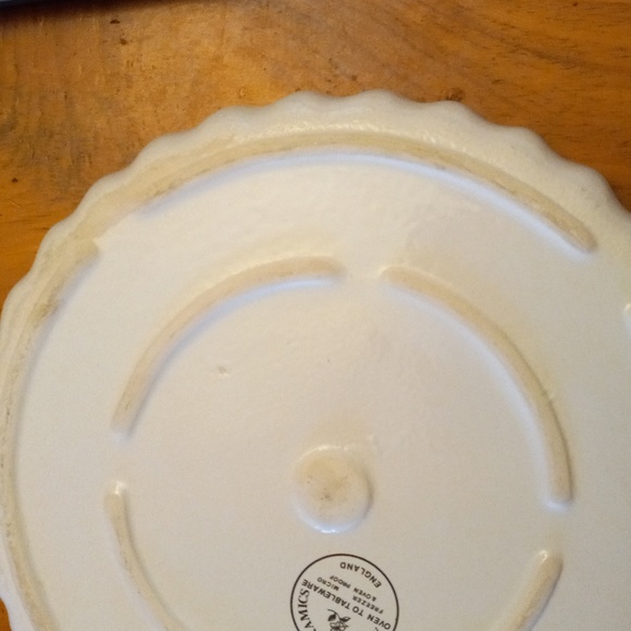 Ashley CeramicsEnglandVintage Flan/Quiche/Pie Dish Oven/Micro/Freezer Proof NWOT - Picture 12 of 14